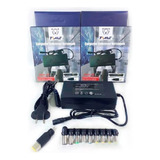 Cargador De Notebook Universal Adaptador 12v Y 24v 10 Fichas