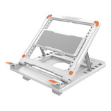 Soporte Para Laptop Con Enfriador Plegable Ajustable Elevado