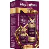 Kit Shampoo E Condicionador Vitay Novex Longo Poderoso