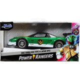 Jada Honda Nsx 2002 Power Rangers Original 1:32 Metal 13 Cm