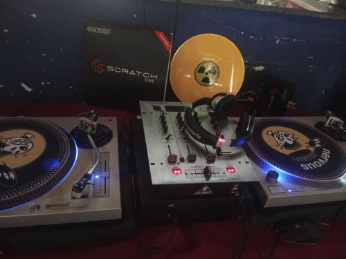 Toca-discos Para Dj Gemini Xl500ii