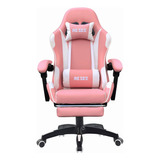 Silla Gamer Reclinable Ergonomica Ajustable Reposa Pies