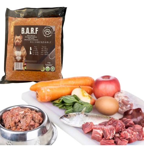 Guau Del Norte Super Food Carne 20 Kg Perro Grande.