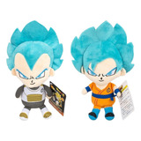 Peluche Goku Vegeta Dragon Ball Z Saiyajin Azul Felpa