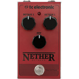 Pedal Octavador Para Guitarra Tc Electronic Nether Octaver