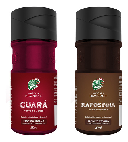 Kit Máscara Pigmentante Guará + Raposinha 150m Kamaleão