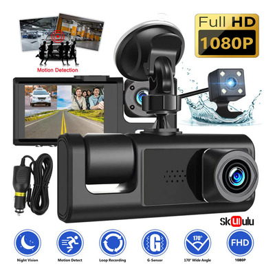 Skululu Cámara De Salpicadero DashcamFor Automovil 3 1080p 170° Grabación De GranAngular dash cam | MercadoLibre