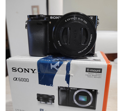  Sony Kit Alpha 6000 16-50mm Excelente Estado 290 Disparos