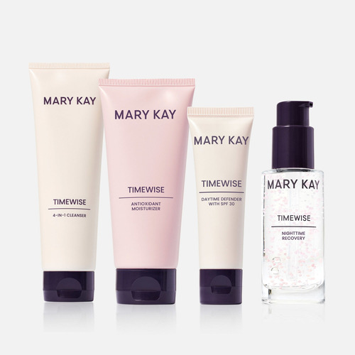 Set Timewise 3 D Mary Kay Ideal Facial 4 Prod.+ 1 Regalo !! 