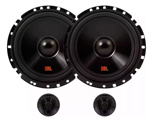 Kit Duas Vias 6 Polegadas Alto Falantes Jbl Flex 4 110w Rms 