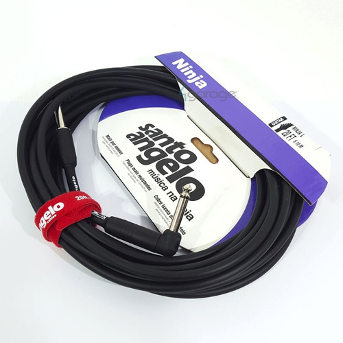 Cabo Guitarra Santo Angelo Ninja 6 Metros (20ft) Plug L 