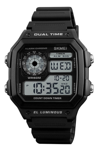 Reloj Digital Deportivo Impermeable Skmei 1299 Para Hombre