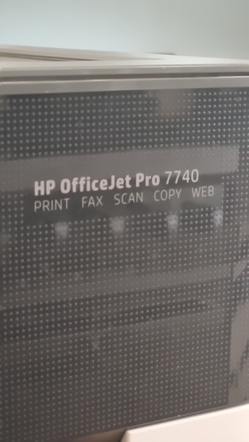 Impresora A3 Hp 7740. Impecable. Sin Tintas