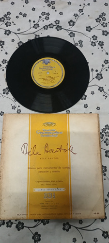 Vinilo Bela Bartok Música Para Instrumentos De Cuerda 