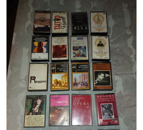 Cassettes Antiguos Orquestas Conciertos Lote
