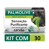 Kit Com 30 Sabonetes Palmolive Sensação Purificante 85g