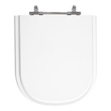 Assento Laqueado Life Branco Tampa Para Vaso Celite Em Mdf