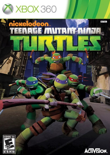 Teenage Mutant Ninja Turtles Tartarugas Ninja Xbox 360