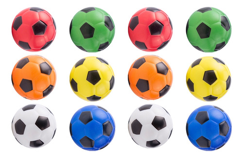 12 Unidades Coloridas De Fútbol De Mano Para Ejercicio, Suav