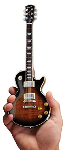 Guitarra Miniatura. Gibson Les Paul. Tobacco Burst