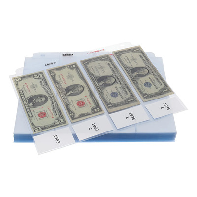 10 Micas Para 4 Billetes Y Ficha Bcw Pro Para Carpeta 3 Aros | MercadoLibre