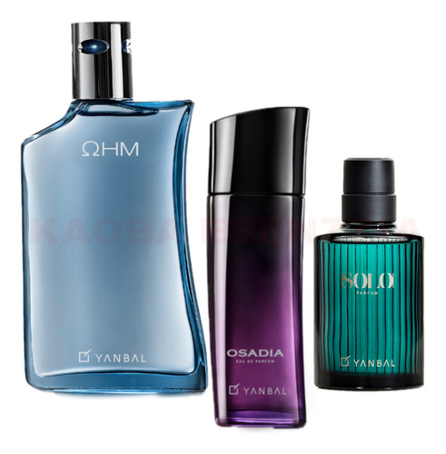 Perfum Ohm Yanbal + Osadia + Solo De Ca - mL a $329