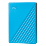 Disco Duro Externo Western Digital My Passport Wdbpkj0040 4tb Azul