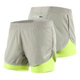 Pantalones Cortos Deportivos Para Correr, 2 En 1, Activos Y