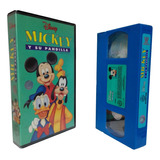 Mickey Y Su Pandilla Vhs, Edición De Videovisa, Original