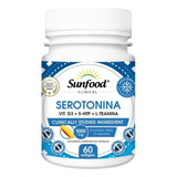 Serotonina Com Vit D3+ 5-htp+ L-teanina - Sunfood