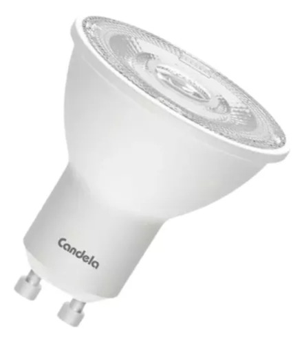 Lampara Led Gu10 Dicroica 7w 100° Luz Cálida/fria Pack X 10u