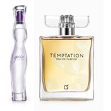 Perfume Gaia + Temptation Dama Yanbal - mL a $1846