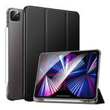 Funda Protector Para iPad 11 2021 Con Tapa Smart Y Slot 