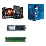 Kit Actualización Intel Pentium G6400 H510 Ram 8g Hd 250g Kt