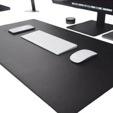 Deskpad Mouse Pad 90x40 Extra Grande Couro Sintetico +brinde