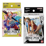 One Piece Tcg Par Decks St-08 Luffy & St-09 Yamato Ingles