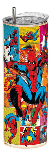 Termo Skinny Café 20 Oz - Spider Man Hombre Araña #11