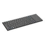 Teclado Inalámbrico Con Panel Táctil Para Pc Ultradelgado Co