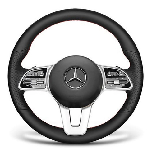 Funda Cubre Volante Mercedes Benz 2018 19 20 21 22 23 Piel