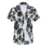 Camisa Floral De Manga Corta De Talla Grande Camisa Holgada