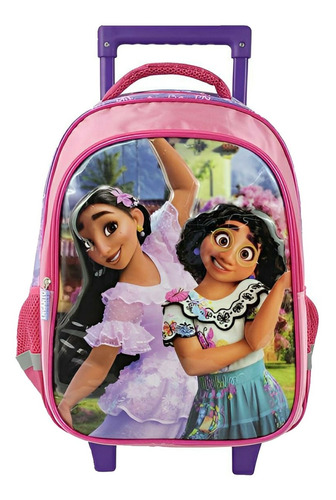 Morral Encanto Ruedas Maleta Escolar Bolso Disney Original