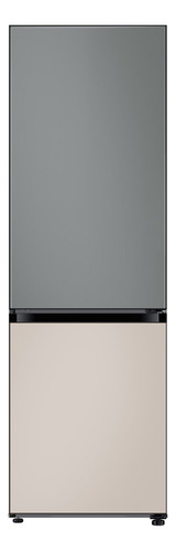 Heladera Samsung Bespoke 328lts Mixed Satin Gray-beige (pn)