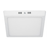 Plafon Cuadrado, Moderno, 18 W, 6500 K, Led, Blanco