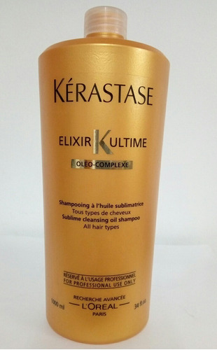 Kerastase  1 Shampoo X 1 Litro Dorado 