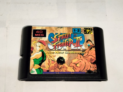 Fita Mega Drive Street Fighter 2 The New Challengers