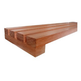 Estante Organizador Cruce De Bañera De Madera 68 Cm X 15 Cm