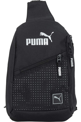 Mochila Puma Honda Cruzada Bandolera Negra Small (chica).