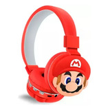 Diadema Mario Bros Con Bluetooth Niño Y Adulto