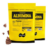Kit Albumina (2x1kg) Chocolate Naturovos