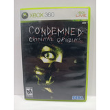 Condemend Criminal Origins Xbox 360 Usado Envio Gratis 